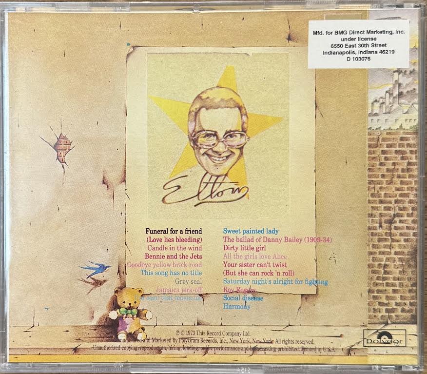 Goodbye Yellow Brick Road - Elton John (-) (Used)