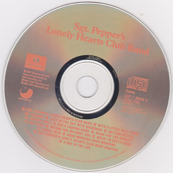 Sgt. Pepper's Lonely Hearts Club Band - The Beatles (1994) (Used)