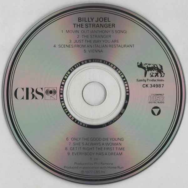 The Stranger - Billy Joel (-) (Used)