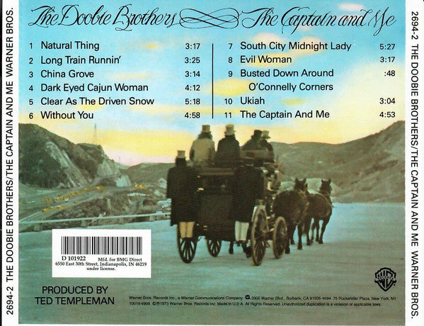 The Captain And Me - The Doobie Brothers (-) (Used)
