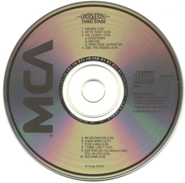 Third Stage - Boston (-) (Used)