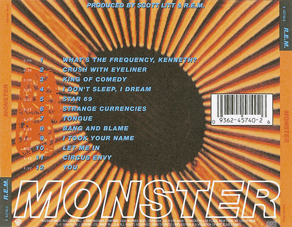 Monster - R.E.M. (1994) (Used)
