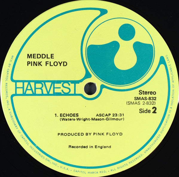 Meddle - Pink Floyd (1975) (Used)