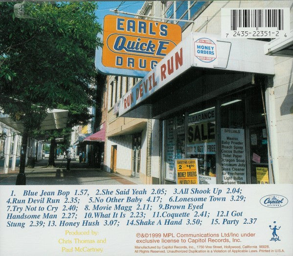 Run Devil Run - Paul McCartney (1999) (Used)