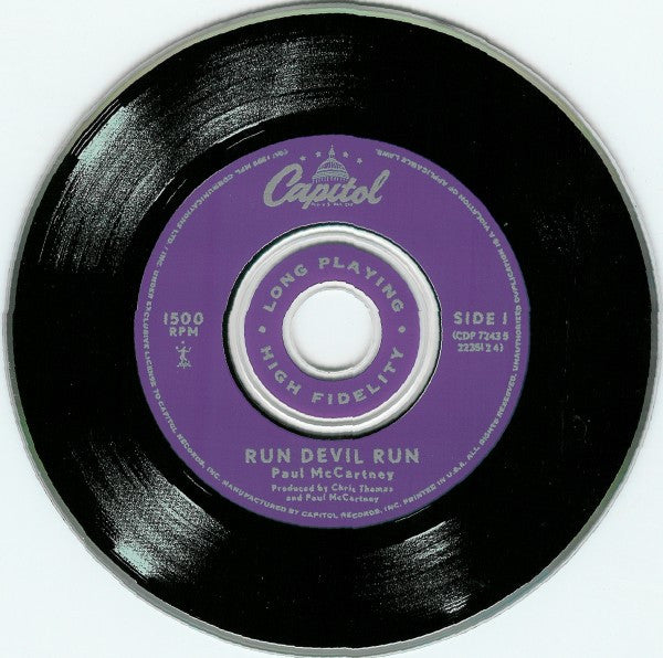 Run Devil Run - Paul McCartney (1999) (Used)