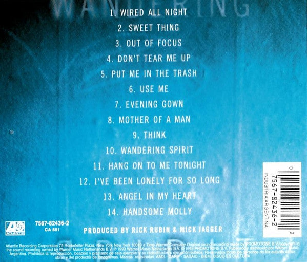 Wandering Spirit - Mick Jagger (-) (Used)