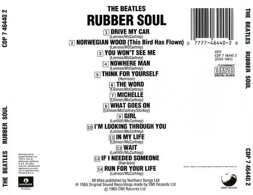 Rubber Soul - The Beatles (-) (Used)
