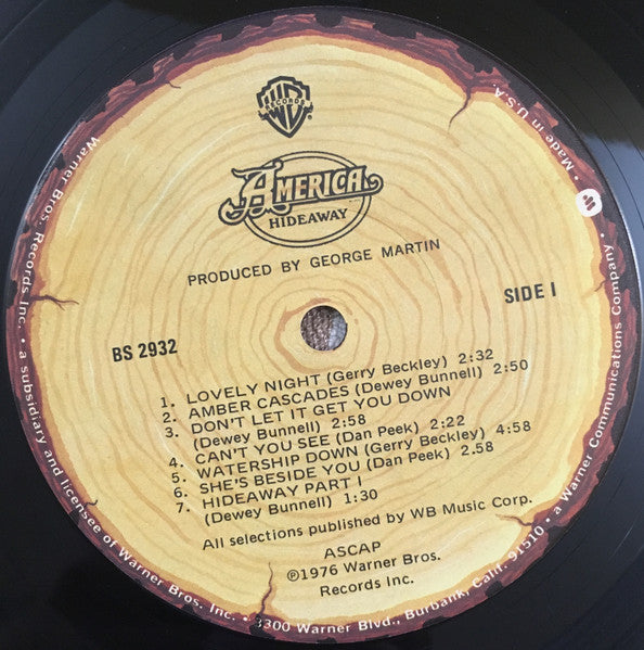 Hideaway - America (1976) (Used)