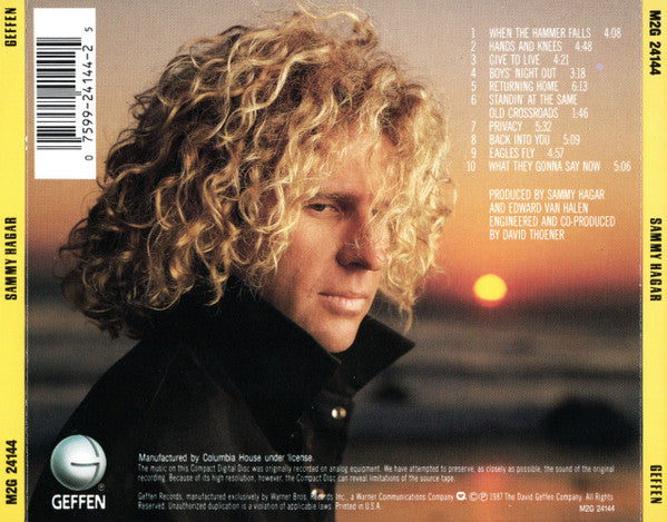 Sammy Hagar (I Never Said Goodbye) - Sammy Hagar (1987) (Used)