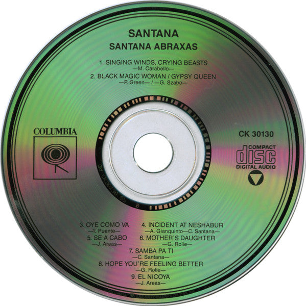 Abraxas - Santana (1989) (Used)