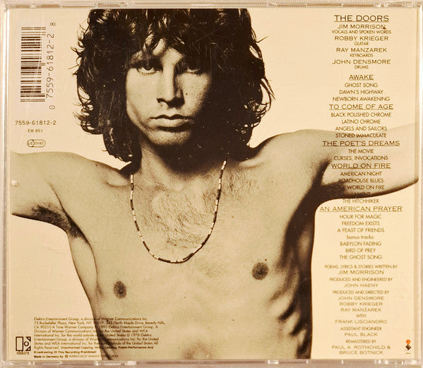 An American Prayer - Jim Morrison (-) (Used)