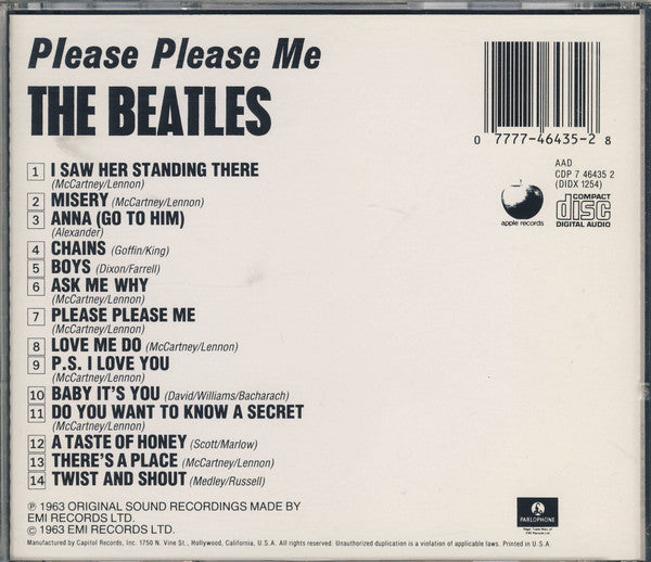 Please Please Me - The Beatles (-) (Used)