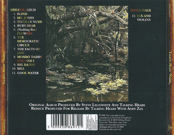 Naked - Talking Heads (-) (Used)