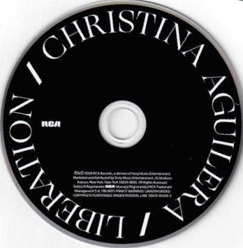 Liberation - Christina Aguilera (2018) (Used)
