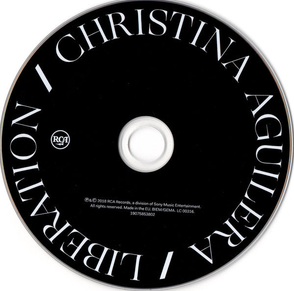 Liberation - Christina Aguilera (2018) (Used)