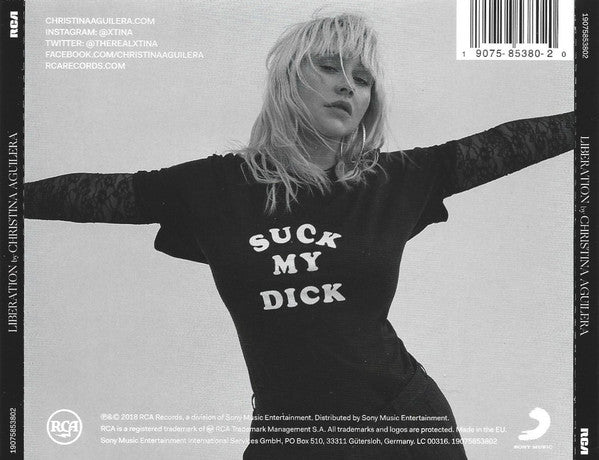 Liberation - Christina Aguilera (2018) (Used)