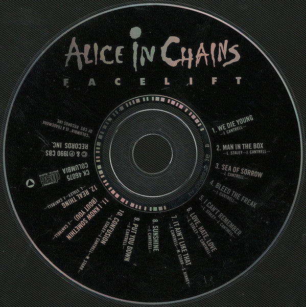Facelift - Alice In Chains (1990) (Used)