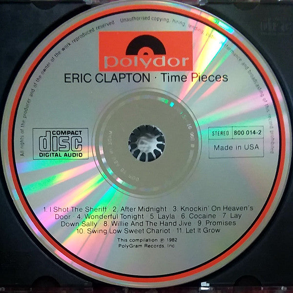 Time Pieces - The Best Of Eric Clapton - Eric Clapton (-) (Used) Ph