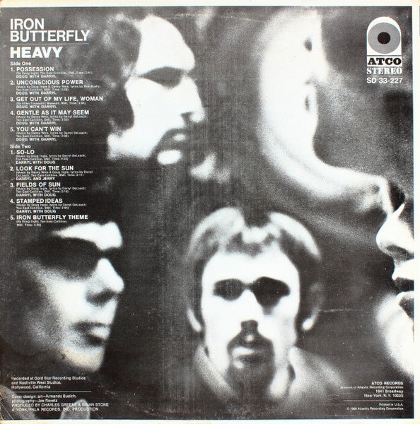Heavy - Iron Butterfly (1969) (Used)