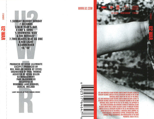 War - U2 (-) (Used)