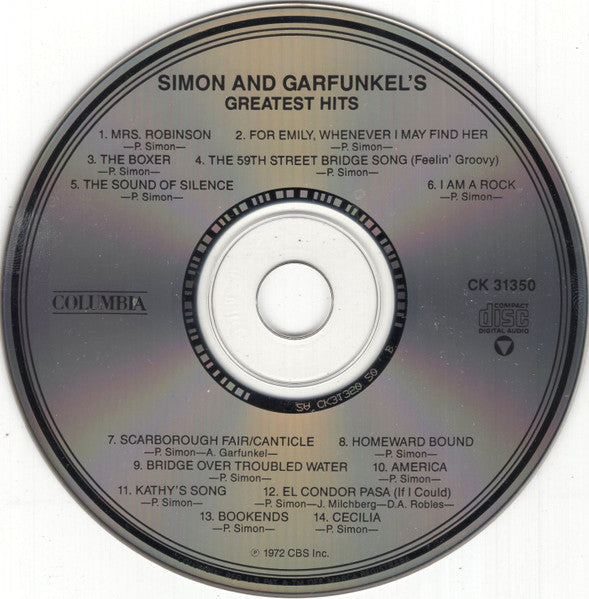 Simon And Garfunkel's Greatest Hits - Simon & Garfunkel (-) (Used)