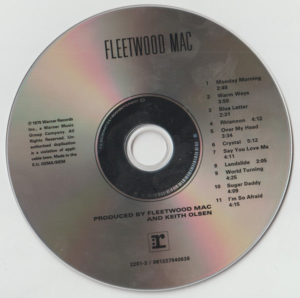 Fleetwood Mac - Fleetwood Mac (2018) (Used)