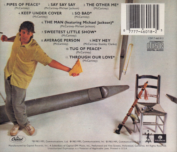 Pipes Of Peace - Paul McCartney (-) (Used)