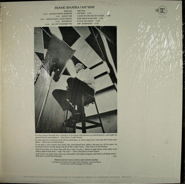 My Way - Frank Sinatra (1969) (Used)