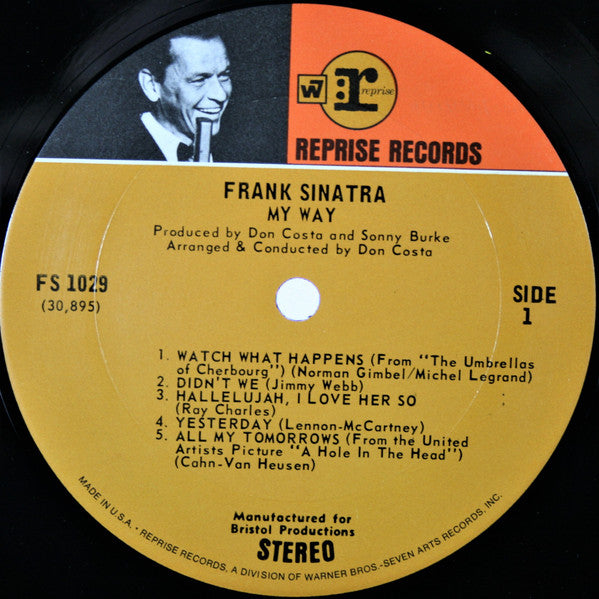 My Way - Frank Sinatra (1969) (Used)