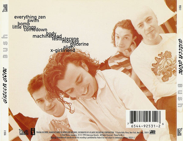 Sixteen Stone - Bush (1994) (Used)