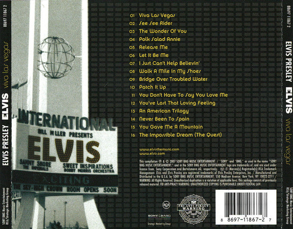 Elvis: Viva Las Vegas - Elvis Presley (2007) (Used)
