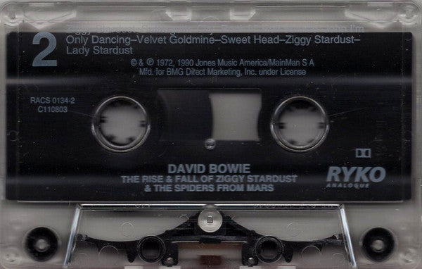 The Rise And Fall Of Ziggy Stardust And The Spiders From Mars - David Bowie (1990) (Used)