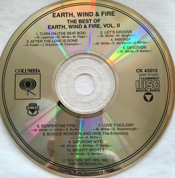 The Best Of Earth, Wind & Fire Vol. II - Earth, Wind & Fire (-) (Used)