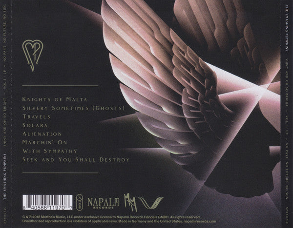 Shiny And Oh So Bright - Vol.1 / LP - No Past. No Future. No Sun. - The Smashing Pumpkins (2018) (Used)