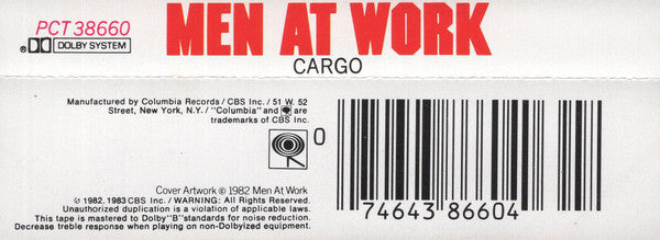 Cargo - Men At Work (-) (Used)