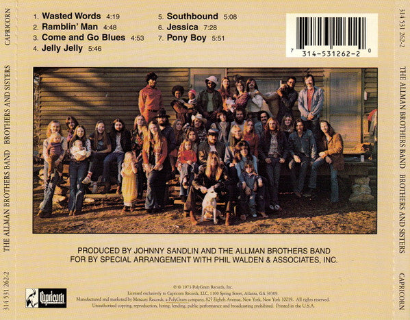 Brothers And Sisters - The Allman Brothers Band (-) (Used)