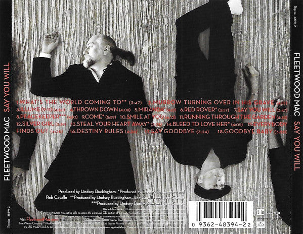 Say You Will - Fleetwood Mac (2003) (Used)