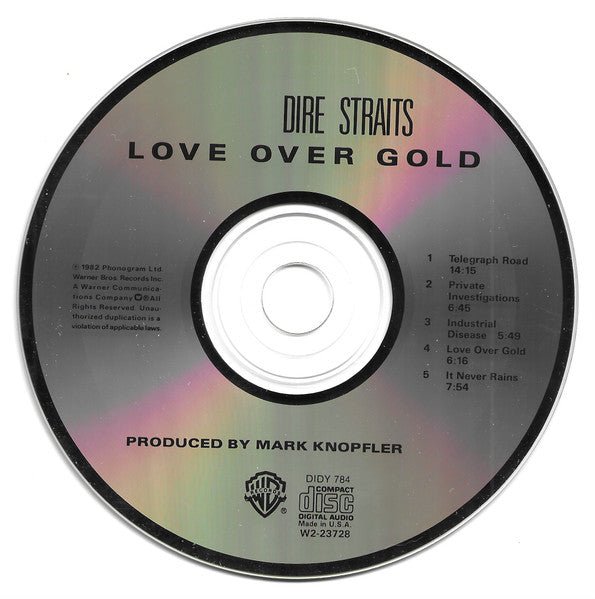 Love Over Gold - Dire Straits (-) (Used)
