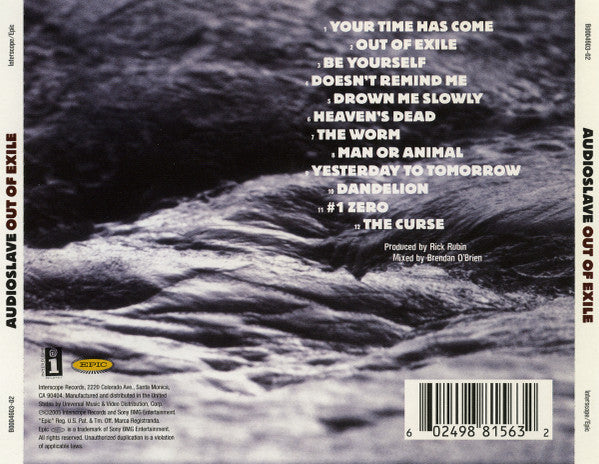 Out Of Exile - Audioslave (2005) (Used)