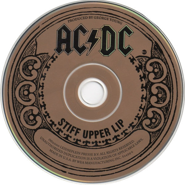 Stiff Upper Lip - AC/DC (2000) (Used)