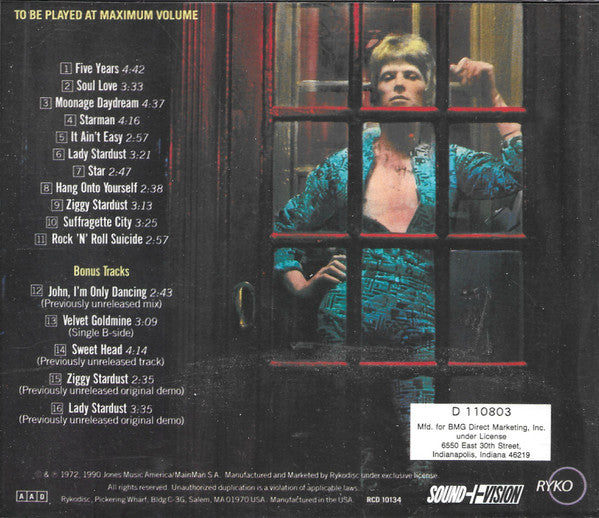 The Rise And Fall Of Ziggy Stardust And The Spiders From Mars - David Bowie (-) (Used)