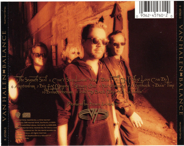Balance - Van Halen (1995) (Used)