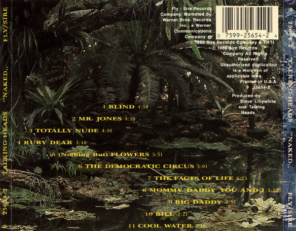 Naked - Talking Heads (1988) (Used)