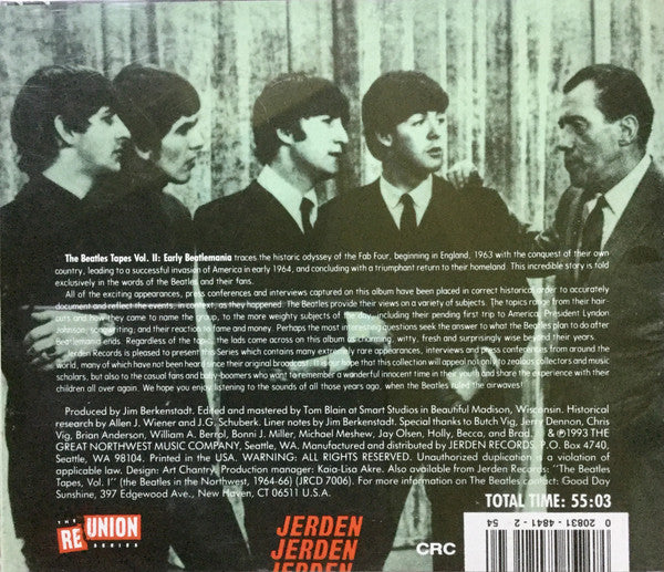 Beatles Tapes II. Early Beatlemania: 1963-64 - The Beatles (1993) (Used)