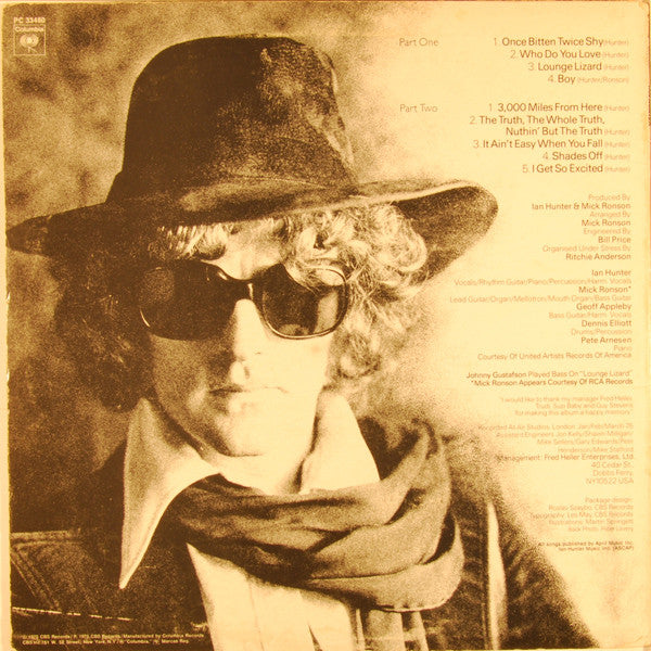 Ian Hunter - Ian Hunter (1975) (Used)