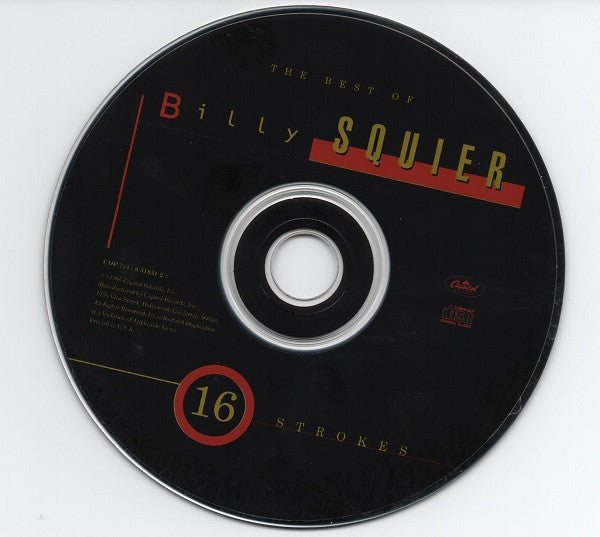 16 Strokes - Billy Squier (1995) (Used)