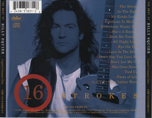 16 Strokes - Billy Squier (1995) (Used)