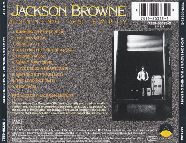 Running On Empty - Jackson Browne (-) (Used)