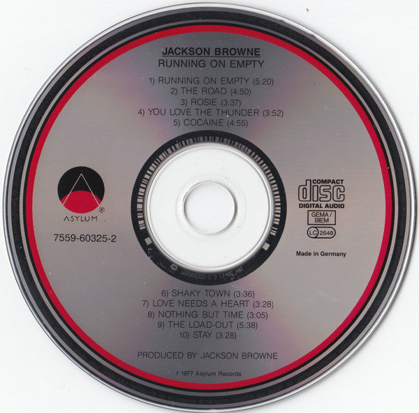 Running On Empty - Jackson Browne (-) (Used)
