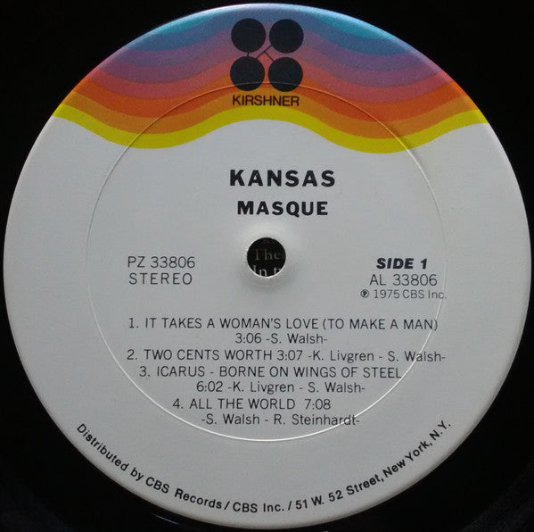 Masque - Kansas (1975) (Used)